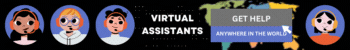 FIVERR VA2 Virtual Assistants anywhere in the world banner
