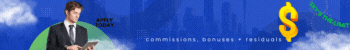 DAC Uncapped Recruiting Uncapped Earnings Business Blue Banner