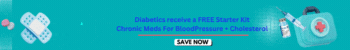 DAC Rx Grn DAC get free diabetic kit Rx plan green banner